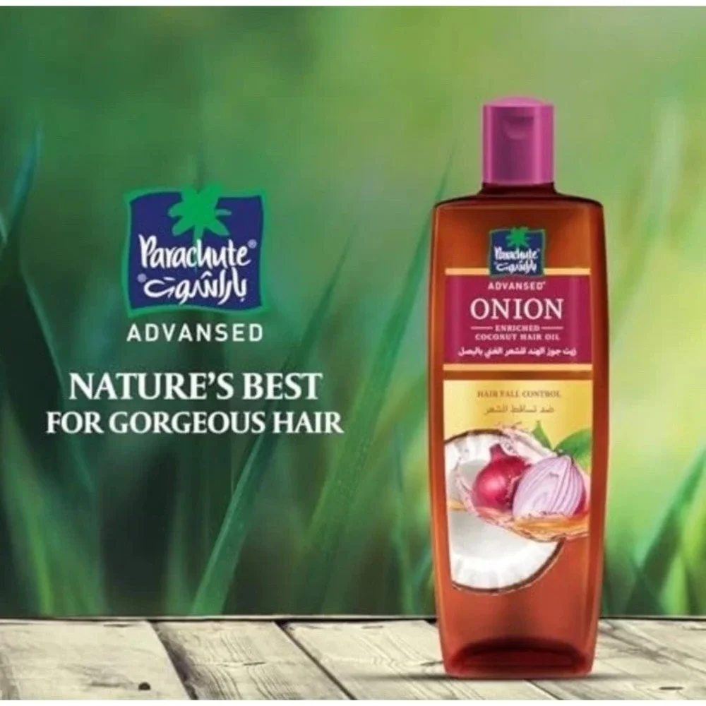 Parachute Advansed Onion Oil For Hair Growth, 10.14 Fl Oz (Pack of 1), Red